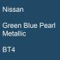 Preview: Nissan, Green Blue Pearl Metallic, BT4.